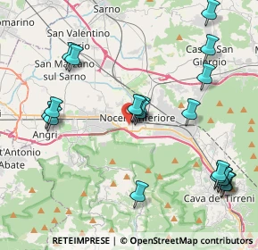 Mappa Via Giovanni Nicotera, 84014 Nocera Inferiore SA, Italia (5.0175)