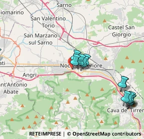 Mappa Via Raffaele Libroia, 84014 Nocera Inferiore SA, Italia (5.13929)