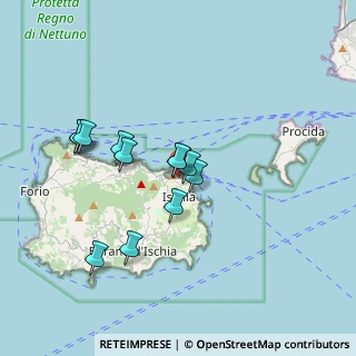 Mappa Via Venanzio Marone, 80070 Ischia NA, Italia (3.26667)