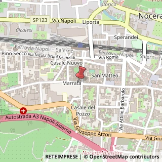 Mappa Corso Vittorio Emanuele II, 152, 84014 Nocera Inferiore, Salerno (Campania)