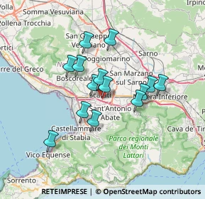 Mappa Via S. Antonio Abate, 84018 Scafati SA, Italia (5.99571)