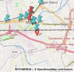 Mappa Via S. Antonio Abate, 84018 Scafati SA, Italia (1.07545)