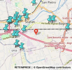 Mappa Via S. Antonio Abate, 84018 Scafati SA, Italia (1.397)