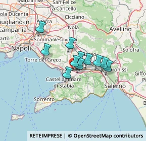 Mappa Via S. Antonio Abate, 84018 Scafati SA, Italia (9.13455)