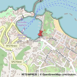 Mappa Via Porto, 10, 80077 Ischia, Napoli (Campania)