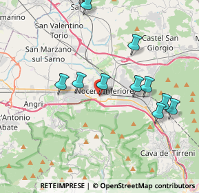 Mappa Corso Vittorio Emanuele, 84014 Nocera Inferiore SA, Italia (4.67167)