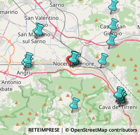 Mappa Corso Vittorio Emanuele, 84014 Nocera Inferiore SA, Italia (4.9885)