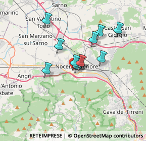 Mappa Corso Vittorio Emanuele, 84014 Nocera Inferiore SA, Italia (2.78636)