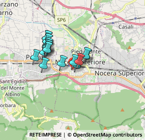 Mappa Corso Vittorio Emanuele, 84014 Nocera Inferiore SA, Italia (1.44333)