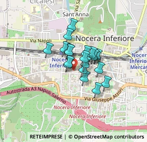 Mappa Corso Vittorio Emanuele, 84014 Nocera Inferiore SA, Italia (0.276)