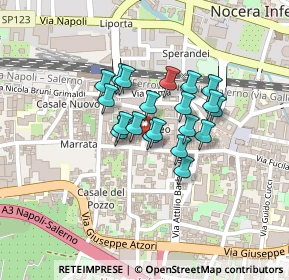Mappa Corso Vittorio Emanuele, 84014 Nocera Inferiore SA, Italia (0.1555)