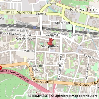 Mappa Via Papa Giovanni XXIII, 11, 84014 Nocera Inferiore, Salerno (Campania)
