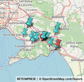 Mappa Corso Vittorio Emanuele, 84014 Nocera Inferiore SA, Italia (8.369)