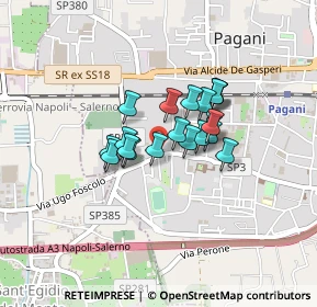 Mappa Via S. Domenico, 84016 Pagani SA, Italia (0.295)