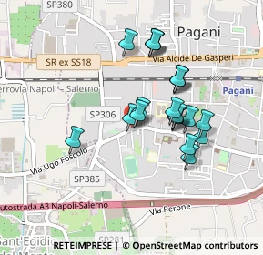 Mappa Via S. Domenico, 84016 Pagani SA, Italia (0.4055)