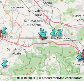 Mappa Via S. Domenico, 84016 Pagani SA, Italia (7.03)