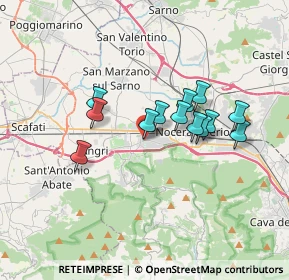 Mappa Via S. Domenico, 84016 Pagani SA, Italia (2.98154)