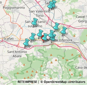 Mappa Via S. Domenico, 84016 Pagani SA, Italia (2.97727)