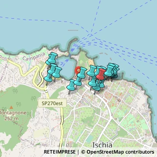 Mappa Via Porto, 80070 Ischia NA, Italia (0.347)
