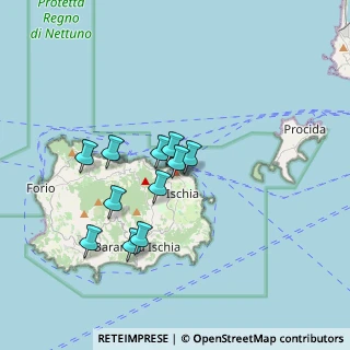 Mappa Via Porto, 80070 Ischia NA, Italia (3.07909)