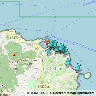 Mappa Via Porto, 80070 Ischia NA, Italia (0.65083)