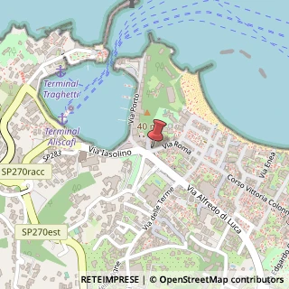 Mappa Via Roma, 133, 80077 Ischia, Napoli (Campania)