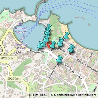 Mappa Via Porto, 80070 Ischia NA, Italia (0.145)