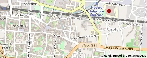 Mappa Nocera Inferiore