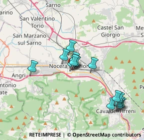 Mappa Via Marco Nonio Balbo, 84014 Nocera Inferiore SA, Italia (3.73071)