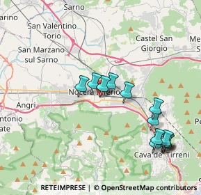 Mappa Via Armenio Carlo Angrisani, 84014 Nocera Inferiore SA, Italia (4.27769)
