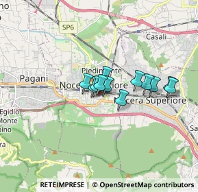 Mappa Via Armenio Carlo Angrisani, 84014 Nocera Inferiore SA, Italia (1.18667)