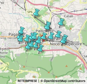 Mappa Via Armenio Carlo Angrisani, 84014 Nocera Inferiore SA, Italia (1.492)