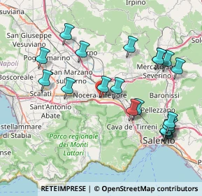Mappa Via Armenio Carlo Angrisani, 84014 Nocera Inferiore SA, Italia (9.356)
