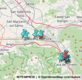 Mappa Via Giovanni Battista Vico, 84014 Nocera Inferiore SA, Italia (4.88091)