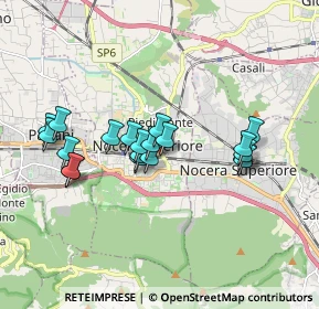 Mappa Via Giovanni Battista Vico, 84014 Nocera Inferiore SA, Italia (1.6695)