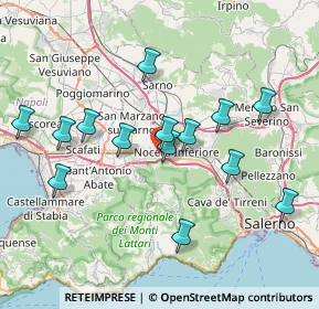 Mappa Via Andrea Tortora, 84016 Pagani SA, Italia (8.00071)