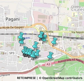 Mappa Via Andrea Tortora, 84016 Pagani SA, Italia (0.4695)