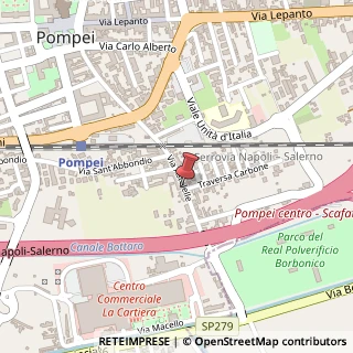 Mappa Via Astolelle II Traversa, 42, 80045 Pompei, Napoli (Campania)