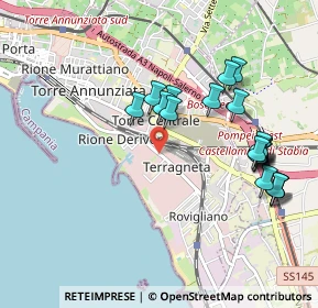 Mappa Via Terragneta, 80058 Torre Annunziata NA, Italia (1.08)