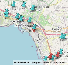Mappa Via Terragneta, 80058 Torre Annunziata NA, Italia (3.20474)