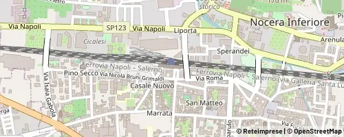 Mappa Nocera Inferiore