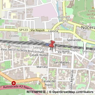 Mappa Piazza Trieste e Trento, 13, 84014 Nocera Inferiore, Salerno (Campania)