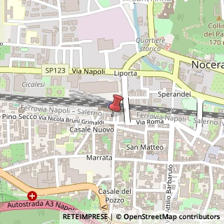 Mappa Piazza Trieste e Trento, 6, 84014 Nocera Inferiore, Salerno (Campania)