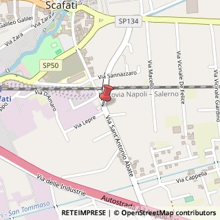 Mappa Via Sant'Antonio Abate,  14, 84018 Scafati, Salerno (Campania)