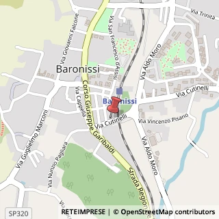 Mappa Via Cutinelli, 19, 84081 Baronissi, Salerno (Campania)