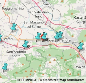 Mappa Via Tramontano Guido, 84016 Pagani SA, Italia (4.63636)