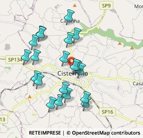 Mappa Via Francesco Clarizia, 72014 Cisternino BR, Italia (1.951)