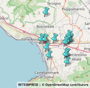Mappa Via Provinciale Vigne Sant'Antonio, 80058 Torre Annunziata NA, Italia (3.37714)