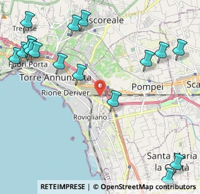 Mappa Via Provinciale Vigne Sant'Antonio, 80058 Torre Annunziata NA, Italia (3.05063)