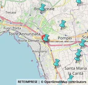 Mappa Via Provinciale Vigne Sant'Antonio, 80058 Torre Annunziata NA, Italia (3.33455)